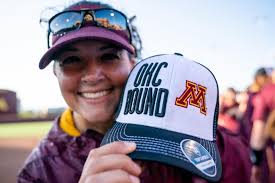 Two years ago we hired head coach Jamie Trachsel and this past season she  led the #Gophers to new heights reaching the #WCWS for the first time in  the NCAA era! Thank