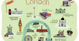 One Two Three Four Five Six Seven Eight Nine Ten Eleven Twelve Sesame Street London Landmark Map By Ann Smith Illustrated Map London Map Map