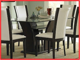 78 Reference Of Glass Dining Table With Wood Chairs In 2020 Glass Dining Room Table Cheap Dining Tables Dining Chair Design