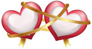 Two Hearts With Ribbon Transparent Png Clip Art Image Png Minnie Png Fotos De Criancas