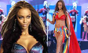 Maybe you would like to learn more about one of these? Tyra Banks Admits She Wore Long Trains During Victoria S Secret Shows To Hide My Cellulite Daily Mail Online