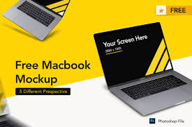 Download Free Macbook Mockup Psd On Behance