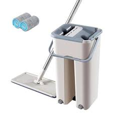 Bathroom Rockcoo Cleaning Mops Microfiber Mops Clean Microfiber