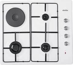 Simfer 3020 Dogal Gazli Set Ustu Ocak Beyaz Fiyatlari Ocak Dogal