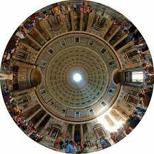 Pantheon S Dome Intrados Rome Rome Pantheon Ancient Architecture Renaissance Architecture