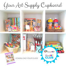 Look at links below to get more options for getting and using clip art. Your Art Cupboard What Art Supplies To Buy Top Art And Craft Supplies For Kids Kinderart