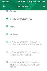 Nascar cup series at daytona rc daytona international speedway road course. Google Calendar Sync Problem On Keyone Blackberry Forums At Crackberry Com