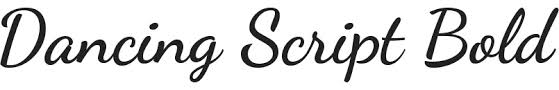 Dancing script bold font available in ttf format for you to download. Free Font Dancing Script By Impallari Type