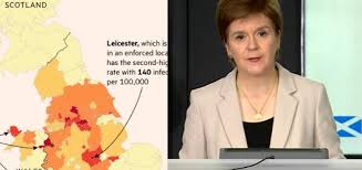 This video is ‹ › stadium: Nicola Sturgeon Posts Uk Map Showing Scotland S Covid Progress The National