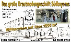 Brautkleider in rosenheim und kolbermoor. Werwaswo De Brautkleider Rosenheim Brautparadies Kostenloser Kleinanzeigenmarkt Veranstaltungen Firmen Wer Was Wo