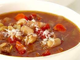 Beef And Cannellini Bean Minestrone Recipe Food Network Recipes Minestrone Delicious Soup