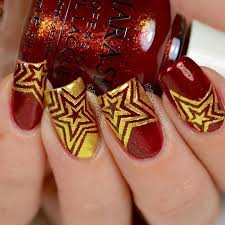 In the chinese feng shui tradition, jade. 50 Luminous Red And Gold Nail Designs Be Modish
