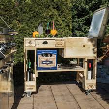 Á Grilltisch Aus Paletten Outdoor Kuchen Palettenmobel