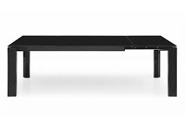 Calligaris frosted glass dining table. Calligaris Omnia Glass 160cm Extending Dining Table