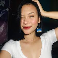 Handpainted Earrings by Neng