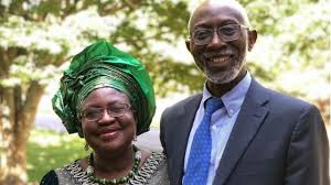 A world bank president candidate event: Ikemba Iweala Ngozi Okonjo Iweala Husband Wto Director General Meet Di Husband Of Di First Woman To Head World Trade Organization Bbc News Pidgin