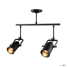 2 Light Double Spotlight Led Close To Ceiling Fixture Beautifulhalo Com