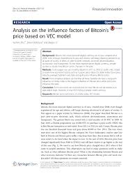 When the price is on an uptrend, more speculators tend to buy at a higher price, causing a chain reaction as the quantity offered is bought, and buyers become more willing to pay even more to buy bitcoin in the expectation that the price trend will remain. Pdf Analysis On The Influence Factors Of Bitcoin S Price Based On Vec Model