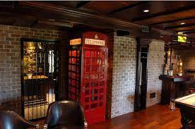 A pub (short for public house) is an establishment licensed to serve alcoholic drinks for consumption on the premises. 10 Wonderful Phone Booth Designs For Your Home Basement Design Basement Bar Design Pub Design
