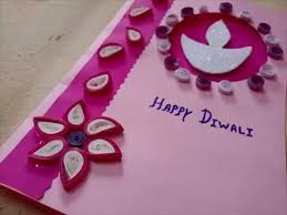 Diwali Greeting Card Making Idea With Paper Quilling Youtube