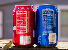 Coke Vs Pepsi Nutritional Values In 2020 Coke Pepsi Nutrition Facts