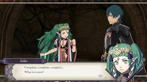 Byleth (M) & Sothis Support Conversation - Fire Emblem: Three Houses  [Switch] - YouTube