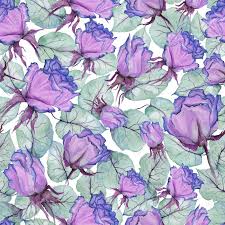 Check spelling or type a new query. Beautiful Purple Roses And Leaves On White Background Seamless Floral Pattern Watercolor Painting Hand Drawn And Painted Illustration Fabric Wallpaper Design Stock Photo Picture And Royalty Free Image Image 99977831