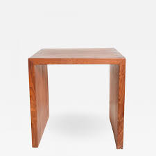 Vidaxl reclaimed teak wood set of 3 nesting side end coffee tables lamp stands. Mid Century Danish Modern Solid Teak Side Table