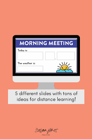 Check spelling or type a new query. Free Virtual Morning Meeting Ideas Great For Distance Learning Susan Jones
