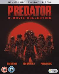 Predator Trilogy 3 Movies Collection Predator Predator 2 Predators 4k Uhd Blu Ray Digital Hd 6 Disc Box Set Slipcase Packaging Fully Packaged Import Region Free Amazon In Arnold