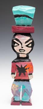 Sold at Auction: Lot: Tom Cramer Art Wood Totem Sculptures & More.