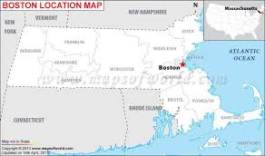 Us state dot to dot mystery map connect the dots to draw the borders of a mystery state of the usa. Location Map Of Boston In Us Where Is Boston Boston Map Map