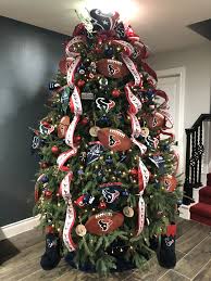 Texans Christmas Tree Christmas Tree Themes Holiday Decor Christmas Holiday Tree