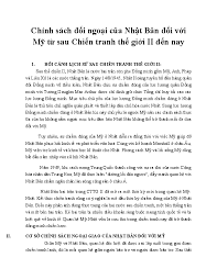 Cập nhật các hoạt động ngoại giao kinh tế, mở ra diễn đàn trao đổi giữa các cơ quan liên quan nhằm tăng cường hiệu quả phối hợp triển khai công tác. Doc Chinh Sach Dá»'i Ngoáº¡i Cá»§a Nháº­t Báº£n Dá»'i Vá»›i Má»¹ Sau Chiáº¿n Tranh Th Ngocthao Luong Academia Edu