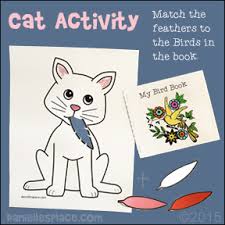 Print them all for a fun coloring book. Cat And Kitten Crafts For Kids