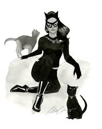 Eartha kitt took over the role of catwoman for the third and final season of batman. Eartha Kitt As Catwoman Heroescon 2014 Sketch By Kevinwada On Deviantart