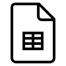 Ícones, Logotipos, Símbolos de Google spreadsheets – Baixe gratuitamente em  PNG, SVG