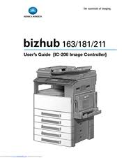 The bizhub 211 small footprint, so even a small office is also conveniently placed. Konica Minolta Bizhub 163 User Manual Pdf Download Manualslib