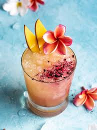 These two and three ingredient cocktails take minutes to make, with no special equipment. Spicy Mango Sake Rum Cocktail Pineapple And Coconut