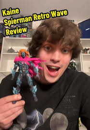 Kaine Parker Retro Wave Figure Review