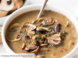 Veloute Cremeux Aux Champignons Recettes Recette Meilleures Recettes De Soupe Recettes De Cuisine Champignon Recette