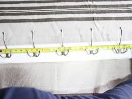 It was designed by roberto bronwasser and it can hold as this minimalist coat rack is made of concrete and wood. How To Hang A Coat Rack On A Wall How Tos Diy