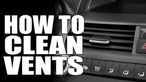 How To Clean Air Conditioning Vents Masterson S Car Care Auto Detailing Youtube