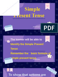 By now, you understand the key differences between the past simple and the present perfect. Present Tense Solar System Planets