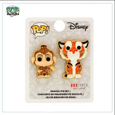 Abu & Raja Disney Enamel Pin set! Aladdin