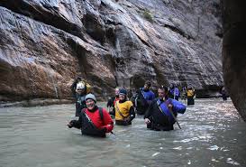 This hike is very challenging as it is all rock and sand. A Guide To The Narrows Hike In Zion National Park Utah