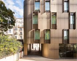 Rehabilitated Parisian Block Includes Daylit Metal Clad Student Housing Architecture Green Architect Student House