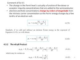 Ev indicates the level of valence band. Hole Concentration In Intrinsic Semiconductor Derivation A Pictures Of Hole 2018