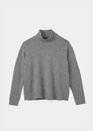 Caramel Luxury Cero Women's Cashmere Jumper - Grey