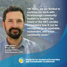 🚨 Big news for #UTSC and Scarborough! The Scarborough Rapid Transit (SRT)  may have stopped running, but its story is far from over. 💲Thanks to a new  grant from the Metcalf Foundation,